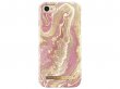 iDeal of Sweden Case Golden Blush Marble - iPhone SE / 8 / 7 / 6(s) hoesje