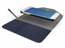 iDeal of Sweden Mayfair Clutch Navy voor iPhone SE 2020/8/7/6