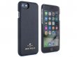 Jack Wills Saffiano Case Zwart - iPhone 8/7/6 Hoesje