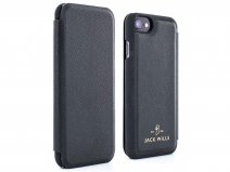 Jack Wills Bayles Folio Zwart - iPhone SE / 8 / 7 / 6(s) hoesje
