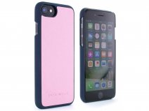 Jack Wills Saffiano Case Pink - iPhone SE / 8 / 7 / 6(s) hoesje
