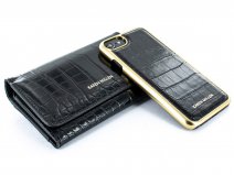Karen Millen Croco 2in1 Wallet - iPhone SE / 8 / 7 / 6(s) hoesje