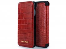 Karen Millen Folio Croco Rood - iPhone SE / 8 / 7 / 6(s) hoesje