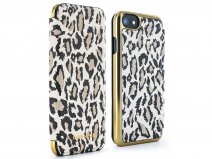Karen Millen Folio Case Luipaard - iPhone SE / 8 / 7 / 6(s) hoesje