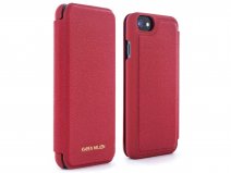 Karen Millen Folio Case Rood - iPhone SE / 8 / 7 / 6(s) hoesje