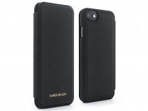 Karen Millen Folio Case Zwart - iPhone SE / 8 / 7 / 6(s) hoesje