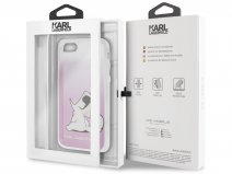 Karl Lagerfeld Fun Choupette Pink - iPhone SE / 8 / 7 / 6(s) hoesje