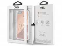 Karl Lagerfeld Signature Case Rosé - iPhone SE / 8 / 7 / 6(s) hoesje