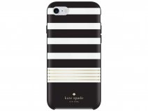 Kate Spade Gold Striped Case - iPhone SE / 8 / 7 hoesje