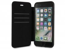 Mercedes-Benz Curve Zwart Leer - iPhone SE / 8 / 7 / 6(s) hoesje