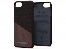 Nordic Elements Frejr Bruin - Houten iPhone SE / 8 / 7 / 6(s) hoesje