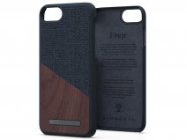 Nordic Elements Frejr Grijs - Houten iPhone SE / 8 / 7 / 6(s) hoesje