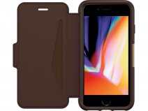 Otterbox Strada Leather Folio Bruin - iPhone SE / 8 / 7 hoesje