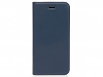 Pipetto Leather Magnetic Wallet Navy iPhone SE / 8 / 7 hoesje
