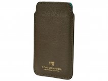 Scotch & Soda Sleeve Groen Leer - iPhone SE / 8 / 7 / 6(s) hoesje