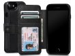 Sena Classic WalletBook Zwart - Leren iPhone 8/7 hoesje