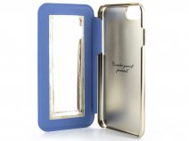 Ted Baker Shannon Folio Mid Blue - iPhone SE / 8 / 7 / 6(s) hoesje