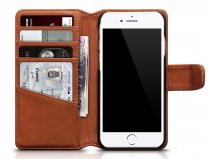 CaseBoutique Bookcase Cognac Leer - iPhone SE / 8 / 7 hoesje