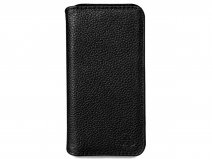 Vaja Wallet ID Leather Case Black - iPhone SE / 8 / 7 hoesje Leer