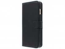Agna Magneat 2in1 Case Zwart Leer - iPhone 8+/7+ hoesje