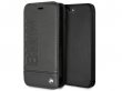 BMW Logo Bookcase Zwart - Leren iPhone 8+/7+/6+ hoesje