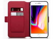 CaseBoutique Slim Rood Leer - iPhone 8+/7+ hoesje