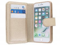 True Wallet Book Case XL Goud - iPhone 8+/7+ hoesje