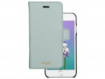 MODE. New York Folio Groen - iPhone 8+/7+/6+ Hoesje Leer