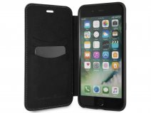 Ferrari Heritage Book Zwart Leer - iPhone 8+/7+/6+ hoesje