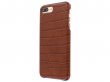 Graffi Cover Croco Cognac Leer - iPhone 8+/7+/6+ hoesje