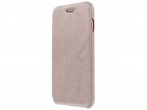 Graffi Oyster Folio Saffiano Leer Rosé - iPhone 8+/7+/6+ hoes