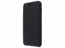 Graffi Oyster Folio Case Zwart Leer - iPhone 8+/7+/6+ hoes