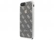 Guess Monogram TPU Case Zilver - iPhone 8+/7+/6+ hoesje