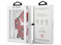 Guess Red Roses TPU Case - iPhone 8+/7+/6+ hoesje