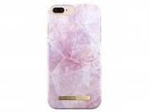 iDeal of Sweden Pink Marble Case - iPhone 8+/7+/6+ Hoes