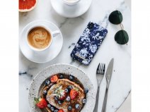 iDeal of Sweden Sailor Blue Bloom voor iPhone 8+/7+/6+