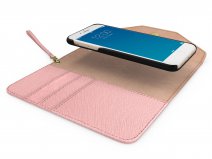 iDeal of Sweden Mayfair Clutch Roze - iPhone 8+/7+/6+ Hoesje