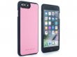 Jack Wills Saffiano Case Pink - iPhone 8+/7+/6+ Hoesje