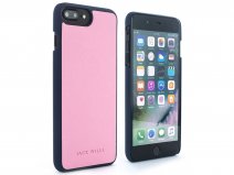 Jack Wills Saffiano Case Pink - iPhone 8+/7+/6+ Hoesje