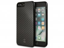 Mercedes-Benz Carbon Case - iPhone 8+/7+/6+ hoesje