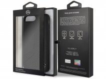 Mercedes-Benz Curve Case Zwart Leer - iPhone 8+/7+/6+ hoesje