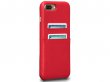 Sena Leather SnapOn Wallet Rood - iPhone 8+/7+ Hoesje