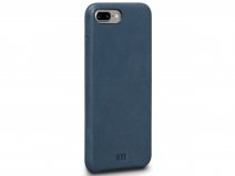 Sena Leather Skin Case Blauw - iPhone 8+/7+ Hoesje Leer