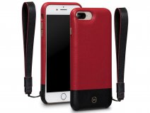 Sena Leather Wristlet Case Rood - iPhone 8+/7+ Hoesje