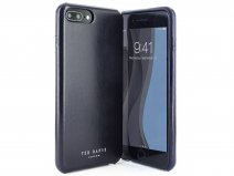 Ted Baker Midico Leather Wrap Case Navy - iPhone 8+/7+/6+ Hoesje