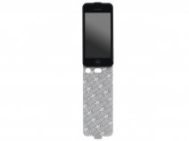 adidas Flip Case Wit/Zilver - iPhone SE/5s/5 hoesje