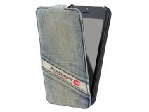 Diesel Denim Flip Case - iPhone SE / 5s / 5 hoesje