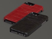 Sena Lugano Wallet Croco - Leren iPhone SE/5s Hoesje