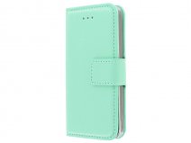 Wallet Bookcase - iPhone SE / 5s / 5 hoesje (Mintgroen)