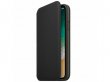 Apple Leather Folio Case - Origineel iPhone X hoesje